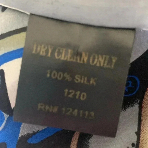 Ed Hardy by Christian Audigier, silk tiger print scarf - Picture 4 of 6